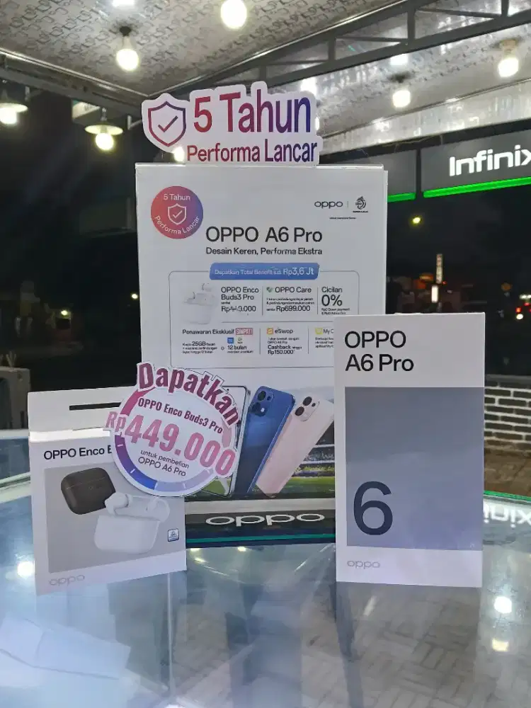 Oppo A6Pro free Encobuds 3Pro