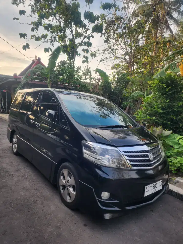 Dijual Toyota alphard 2,4cc tipe V thn 2007