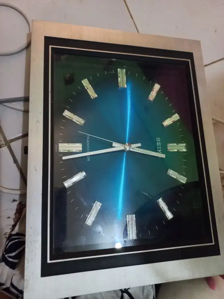 Jam Dinding Vintage SEIKO Transistor TA531 Asli Jepang (Langka)