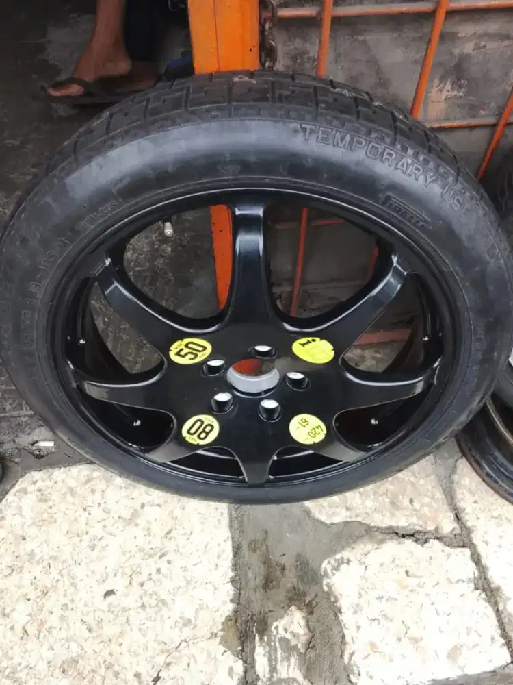 Velg temporary mercy S500 ring 19 pcd 5x112 + Ban 99%
