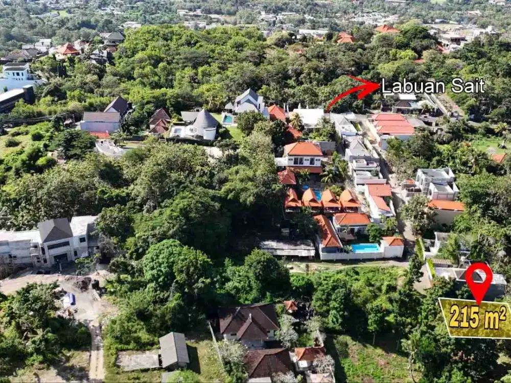 Small Plot Land Link Commercial Villa Labuan Sait Pecatu Bali