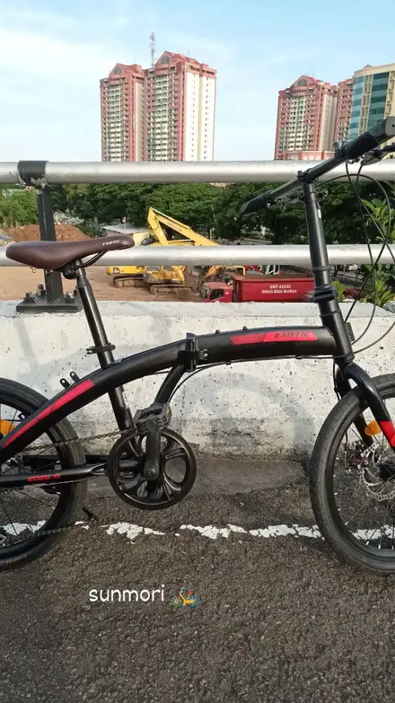Di jual sepeda lipat exotic