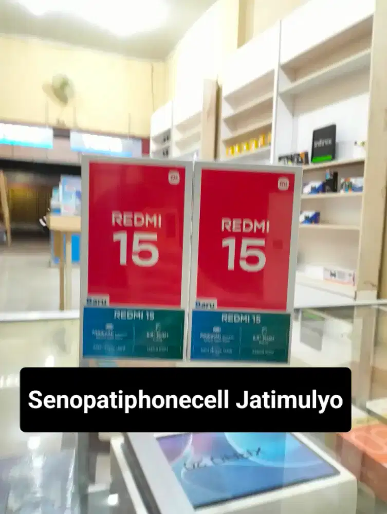 Redmi 15 Ram 8+8/128 GB Terbaru ! Garansi Resmi