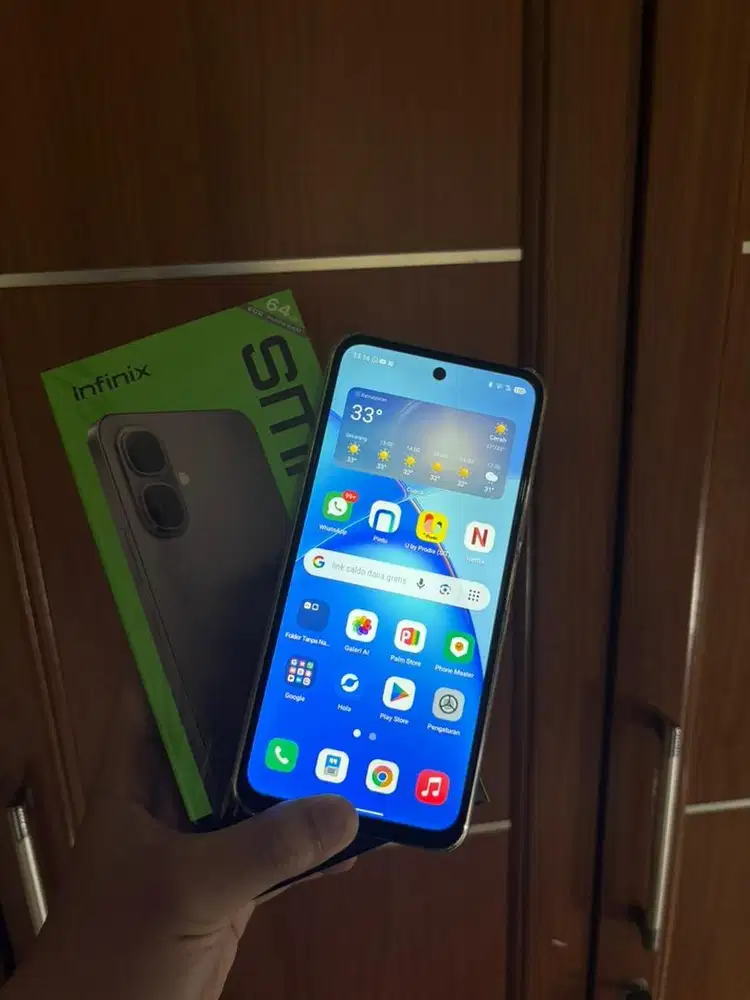 Infinix Smart 10 3/64 blue New - baru buka segel kemarin malam