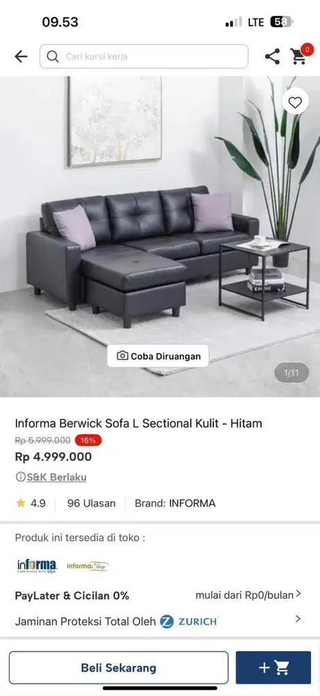 Sofa informa edisi pindahan