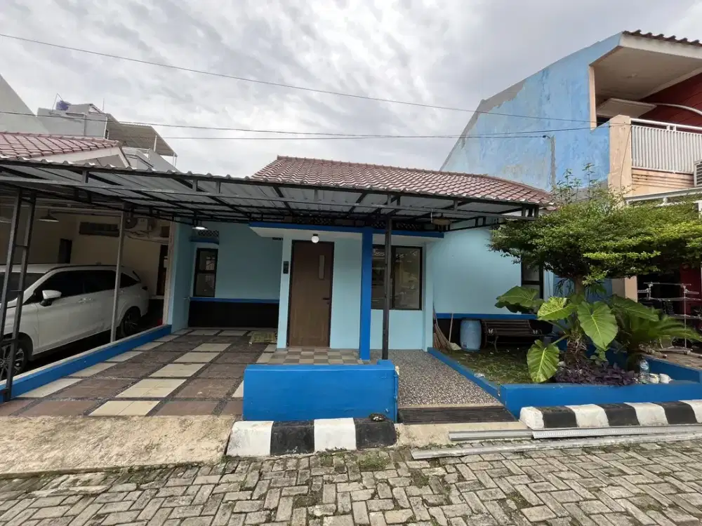 Rumah LT 118 SHM 15 menit ke Stasiun Depok Baru Dibantu KPR J-32724