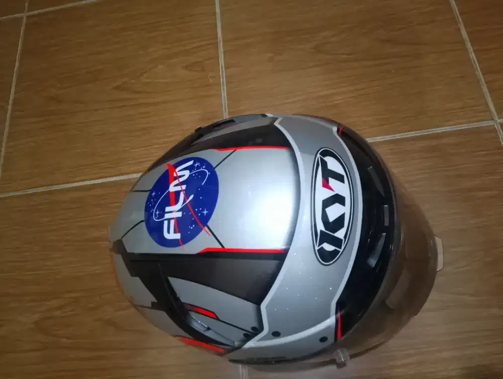 Helm KYT TT Course Rathapark space monkey include intercom maxto m2