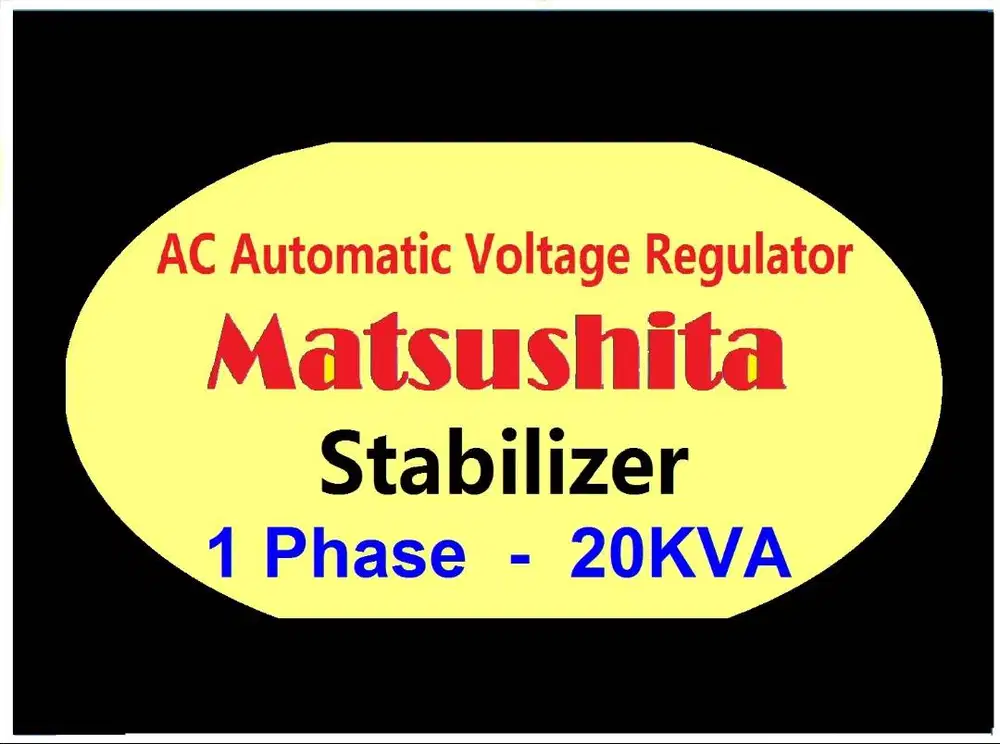 MATSUSHITA STABILIZER 1 Phase 20 KVA