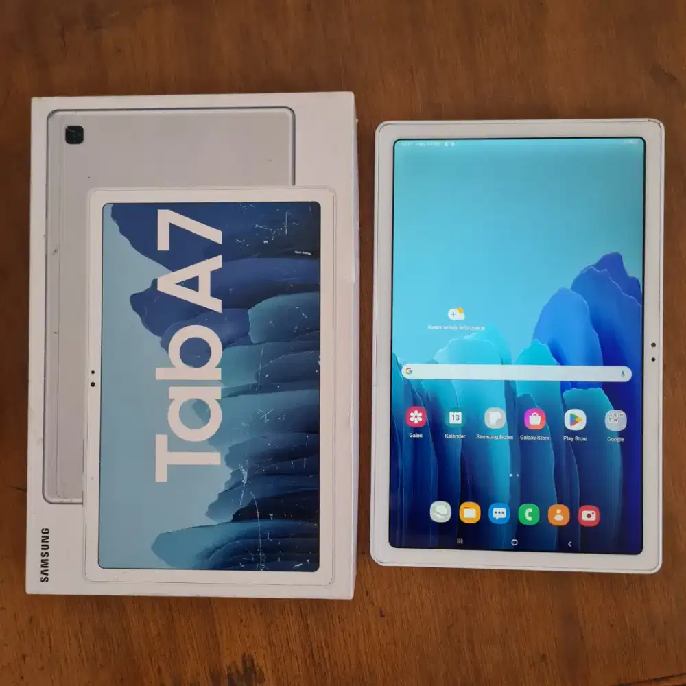 Samsung Tab A7 3/32 SM-T505 Second Mulus Lengkap Ex Garansi Sein