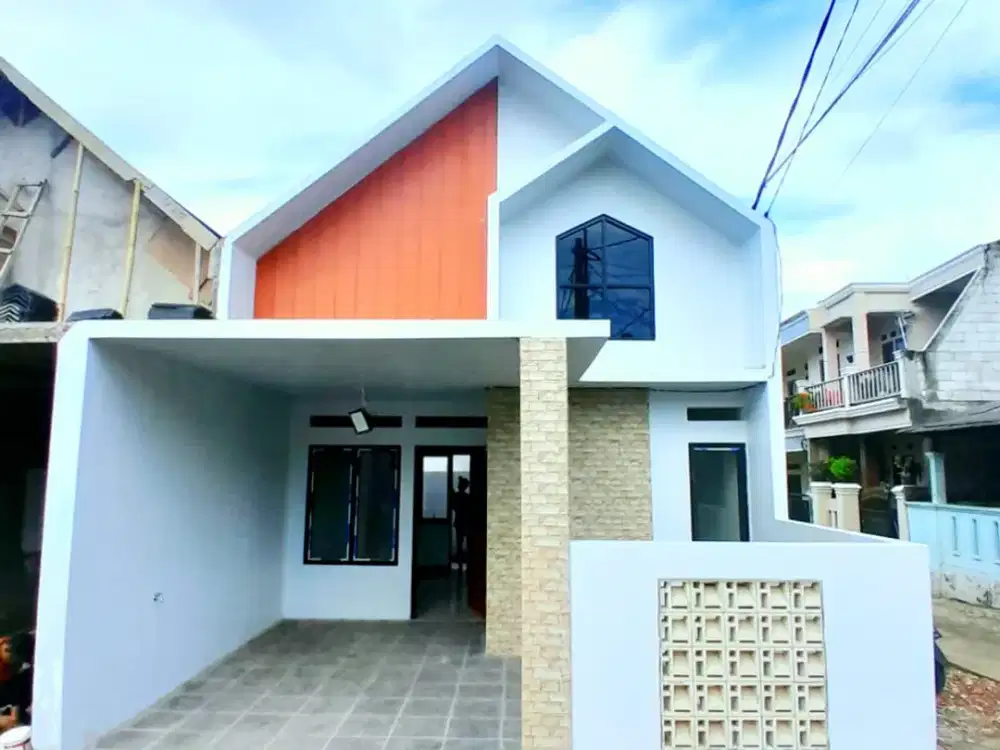 rumah minimalis siap huni 2 kamar tidur harga 550 juta free biaya-biaya