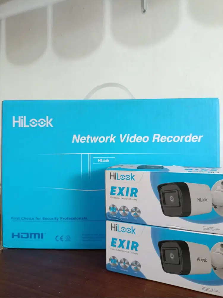 Cctv paket Original Hilook ipcam mulai 2mp-5mp