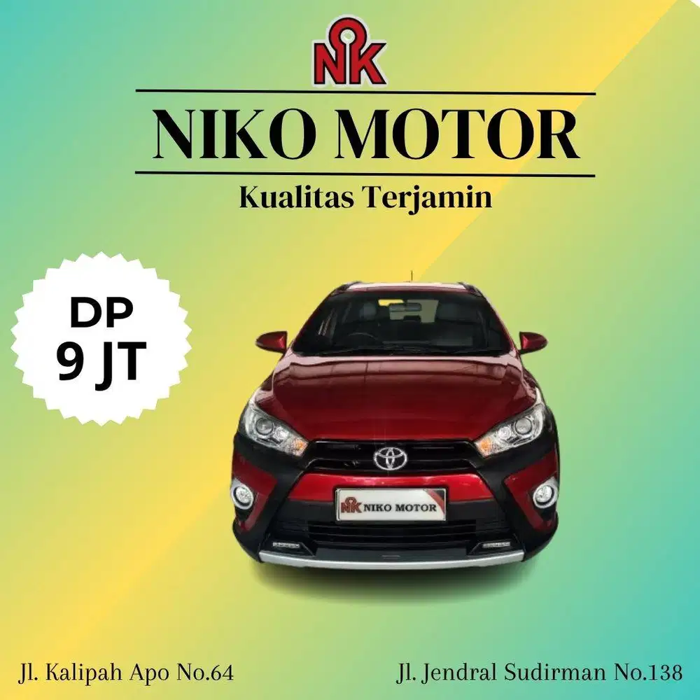 (ANTIK KM50RB) YARIS ALL NEW 1.5 HEYKRES 2017 AT