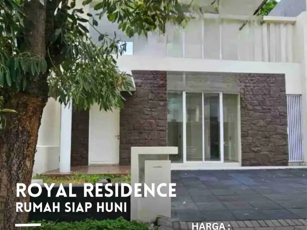 Dijual rumah siap huni Royal Residence