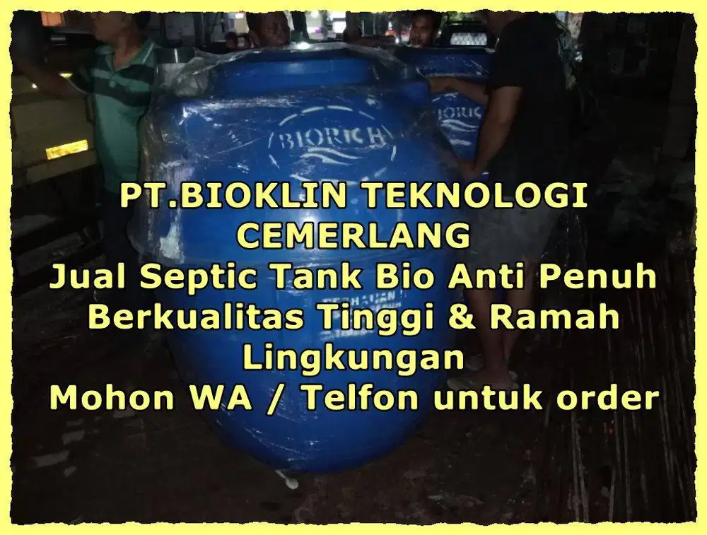 Septic Tank, Sepiteng Bio, Biotech, Biofil, Biotank,