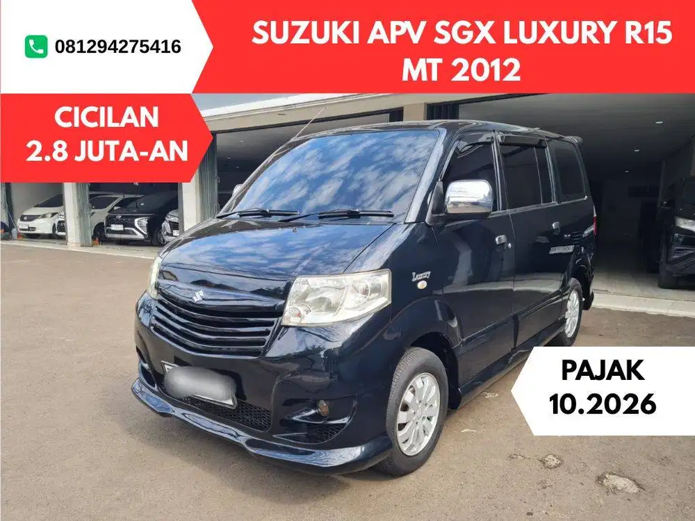 CICILAN 2 JUTA-AN suzuki apv luxury R15 manual 2012