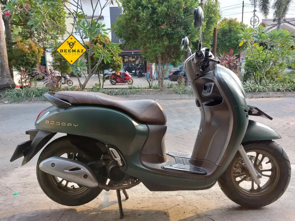 (DP 300 Rb)‼️ Scoopy Prestige Keyless Hijau 2022 Cash & Kredit