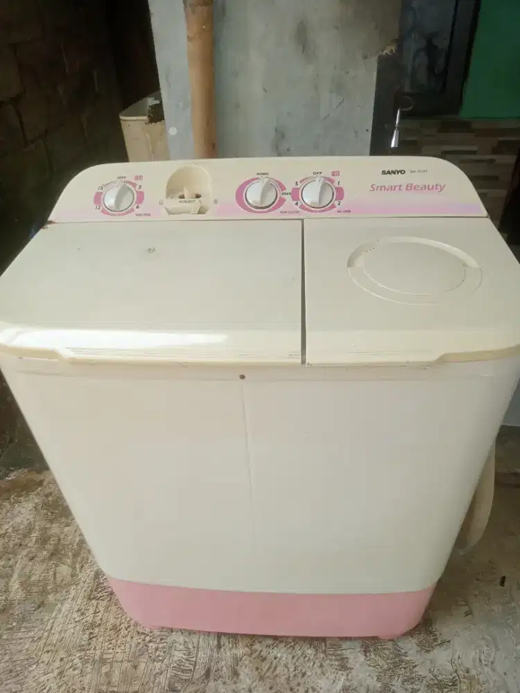 Jual mesin cuci 2 tabung normal semua