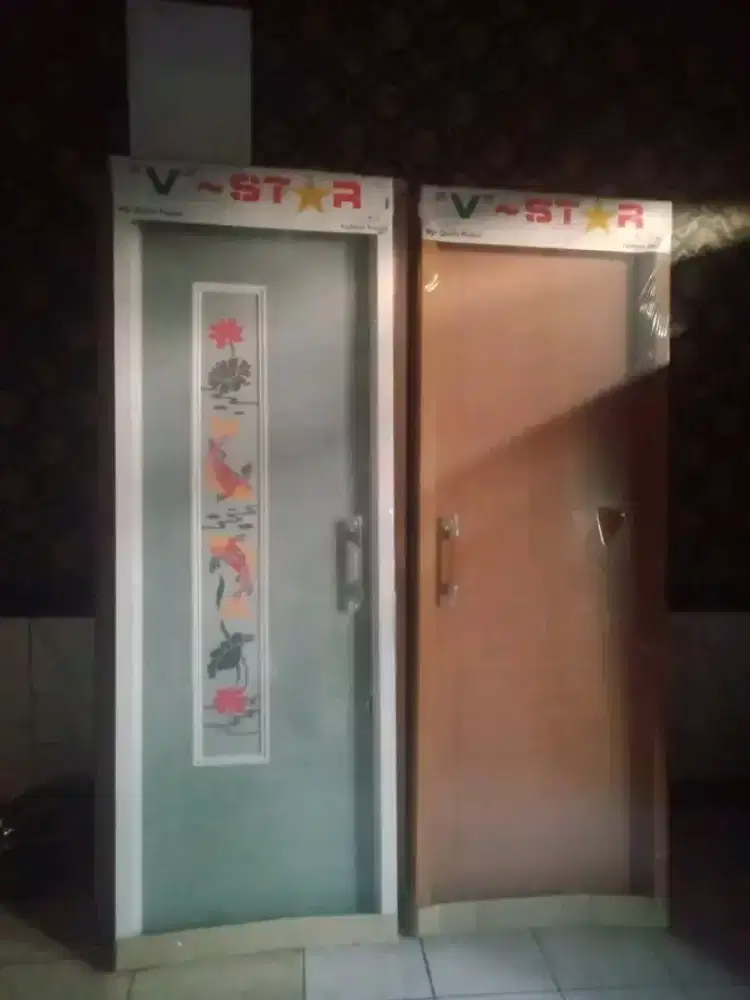 Pintu Kamar Mandi PVC Masih Baru