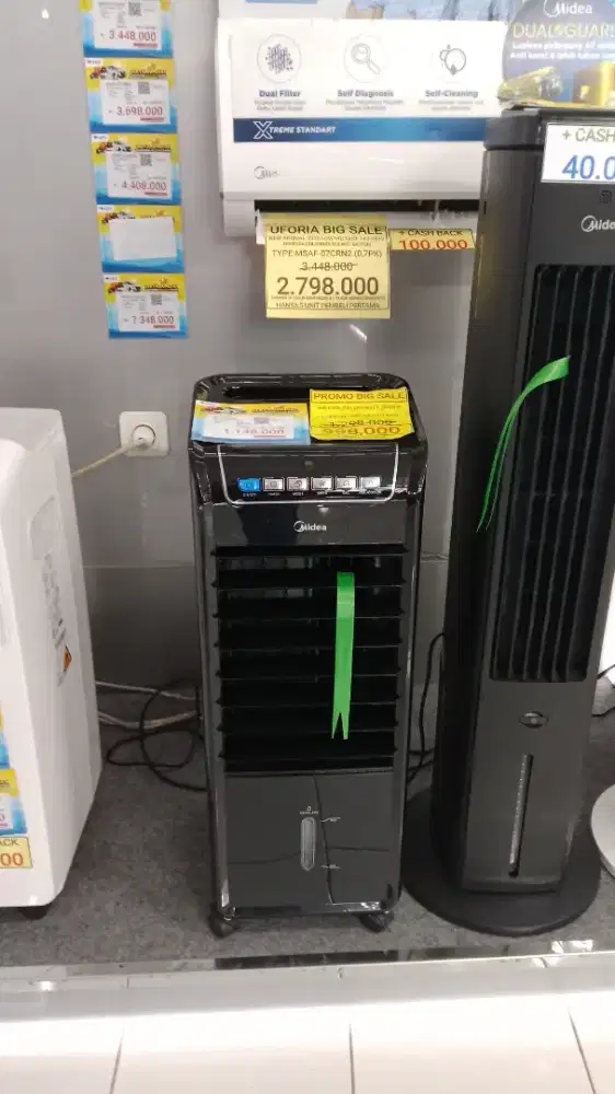 Midea AC Portable low watt 30watt BISA CICIL
