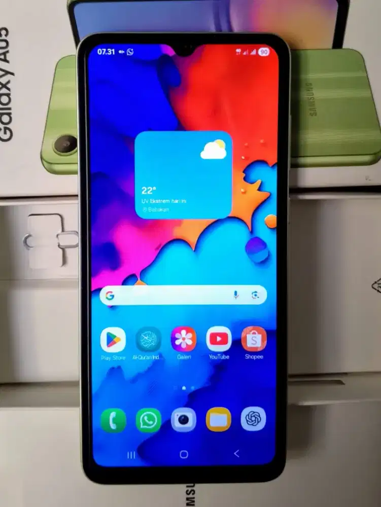 Samsung A05 Ram 4+4/64 Lengkap
