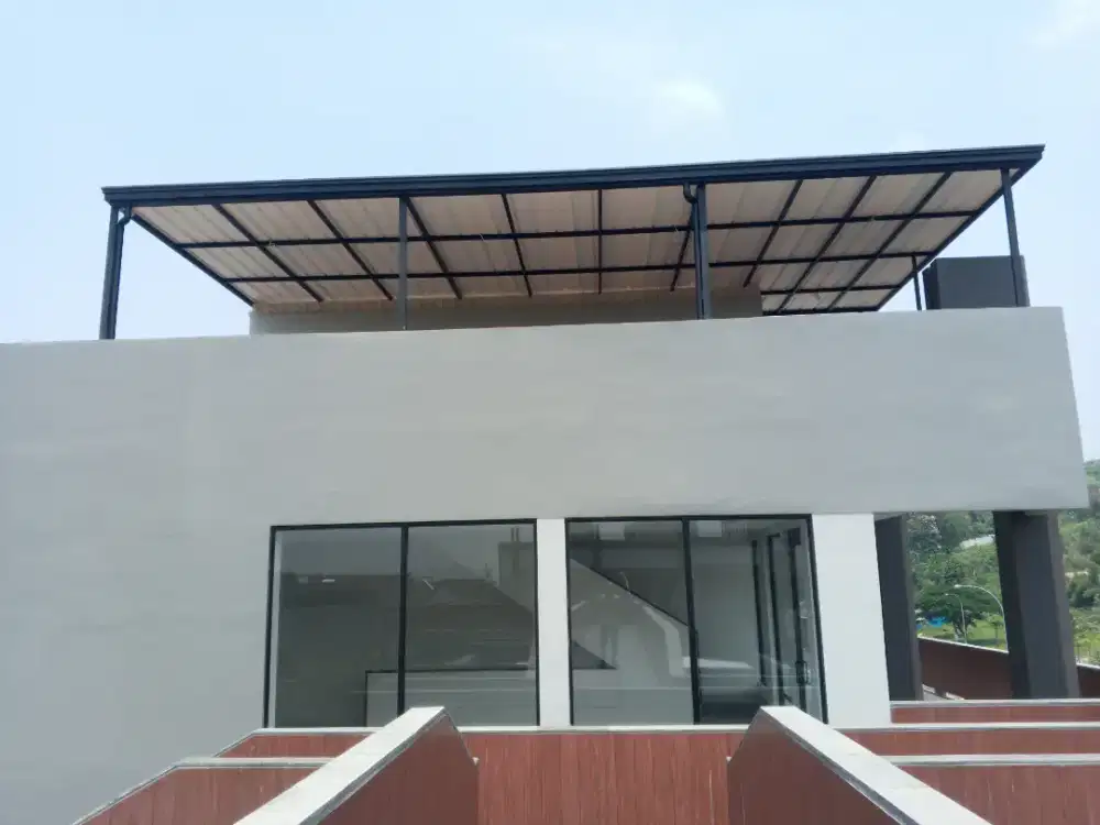 Kanopi taman garasi carport rooftop atap