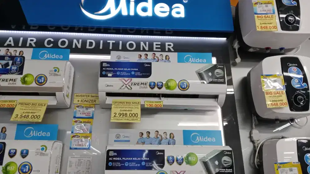 MIDEA AC 1 PK MSAF-09CRN2X BISA CICIL