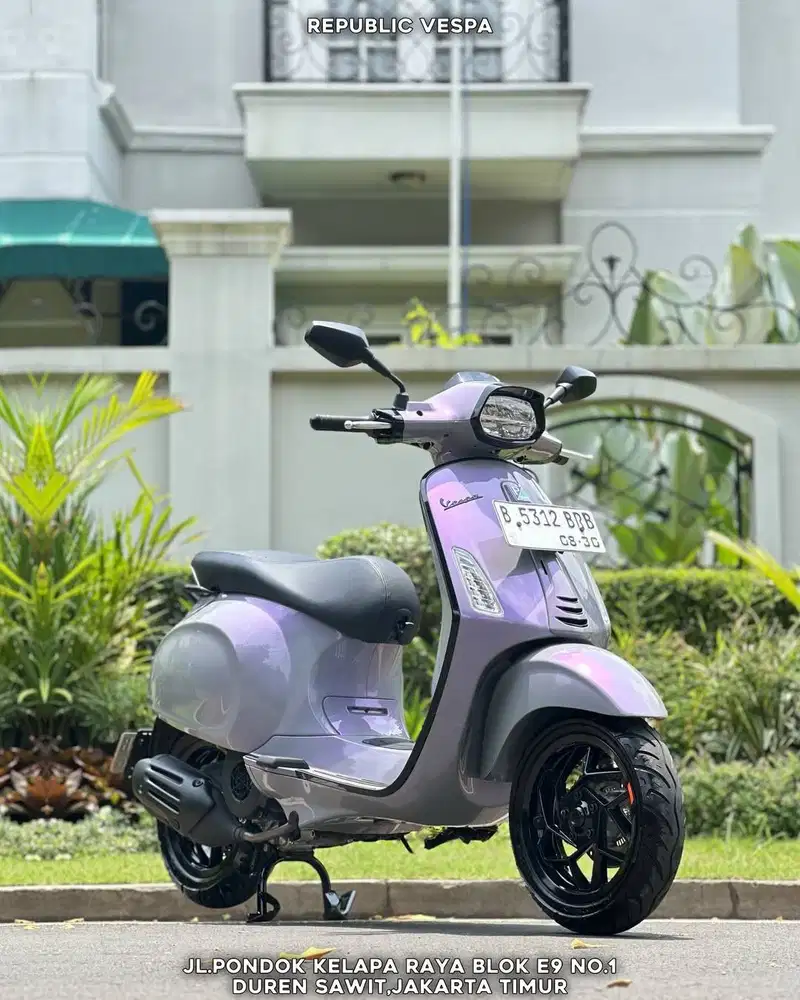 DIJUAL CEPAT PIAGGIO VESPA SPRINT S150 IGET ABS LED TH 2024 GREY PEARL
