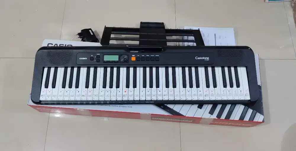 Casio CTS200 hitam lengkap mulus normal