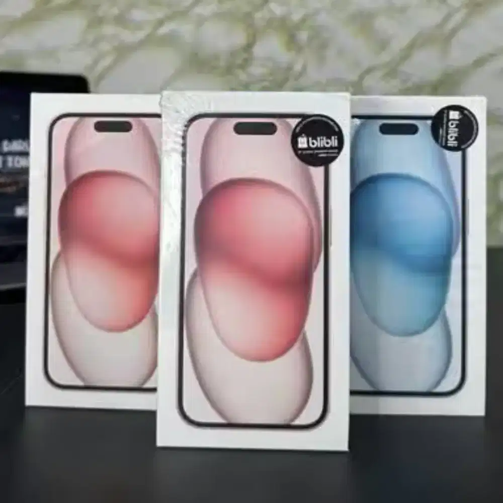 iPhone 15 BNIB garansi resmi tAm ibox GDN Blibli