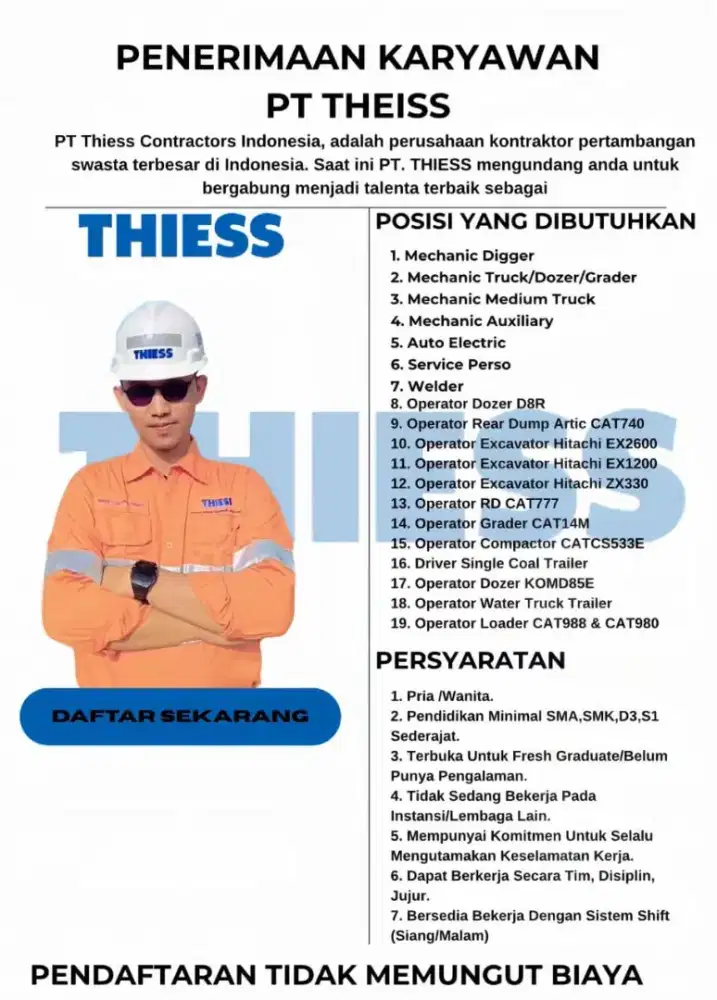 Lowongan kerja seluruh Indonesia