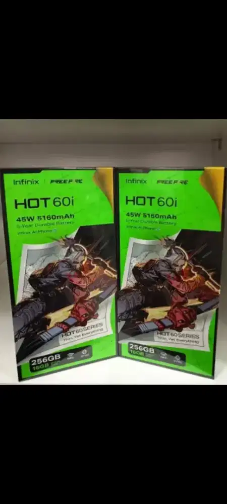 Infinix hot 60i ram 8gb 256gb dan6/128 resmi