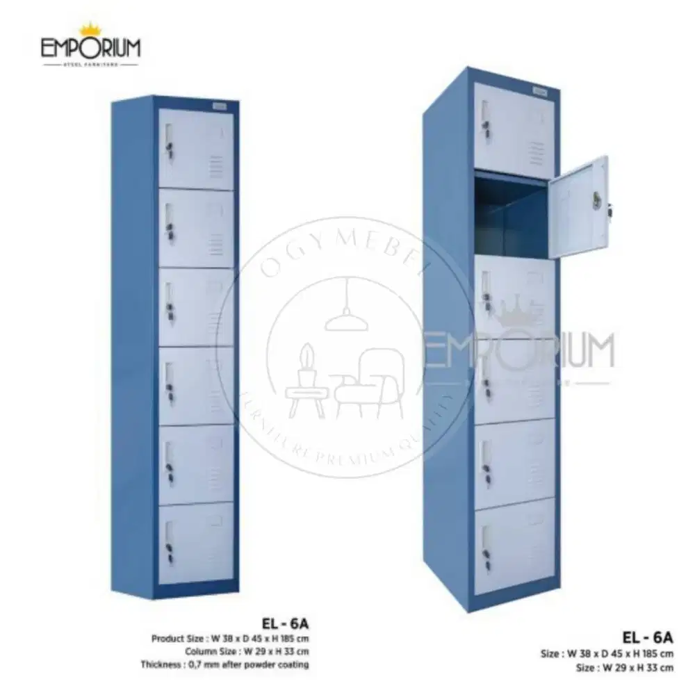 Promo loker besi 6 pintu sale terlaris termurah