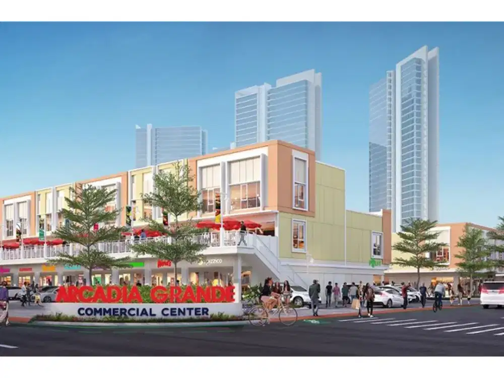 Ruko Gandeng Gading Serpong, Arcadia grande, Lt. 81m2 Lb.162m2, tangerang