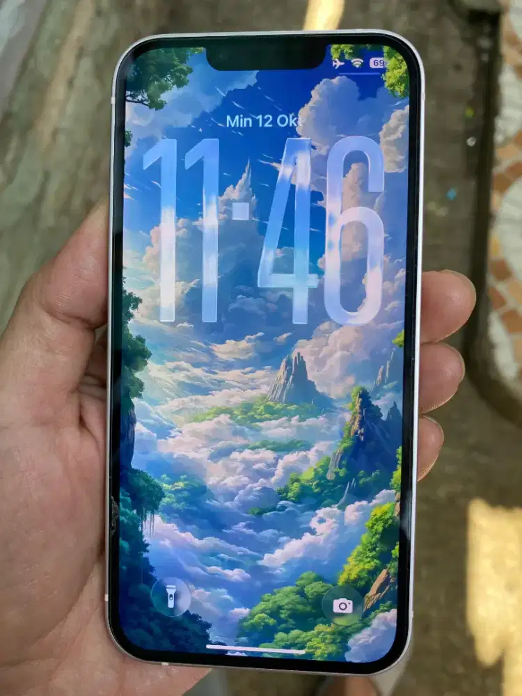 Jual iphone 13 pink 128gb, mulus seperti baru, nominus, banyak bonus