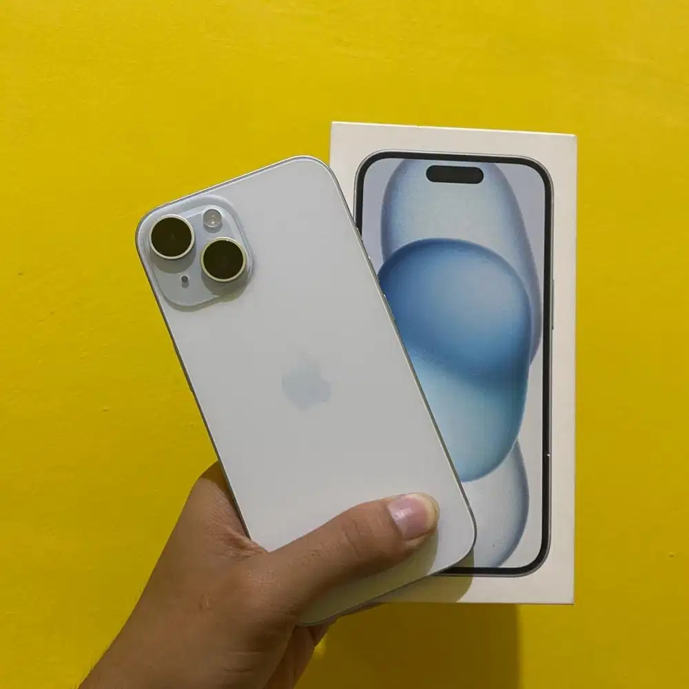 Iphone 15 128 Blue ,BU Jual aja !