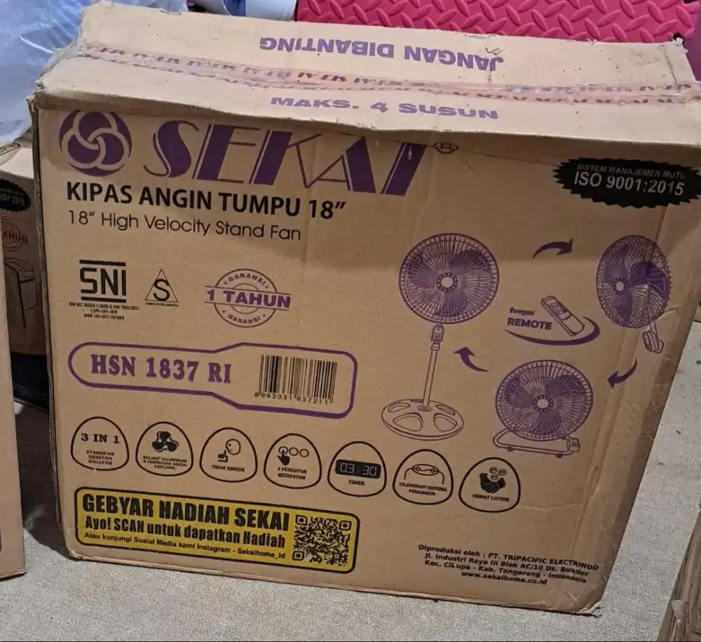 Kipas Turbo Baling Alumunium 18 3 in 1