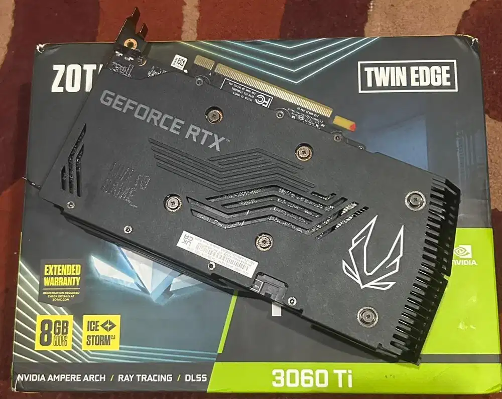 VGA/GPU Zotac RTX 3060 Ti Twin Edge LHR