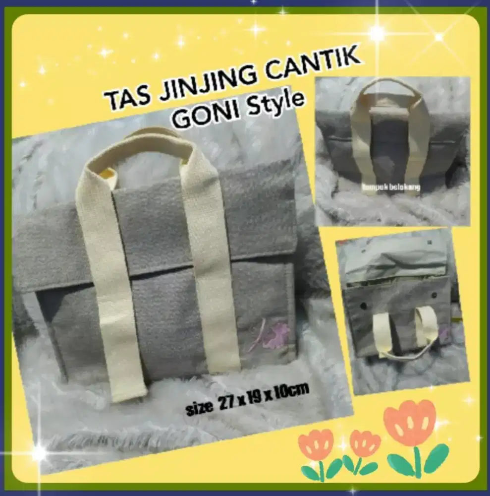 Tas Jinjing Wanita Goni Style