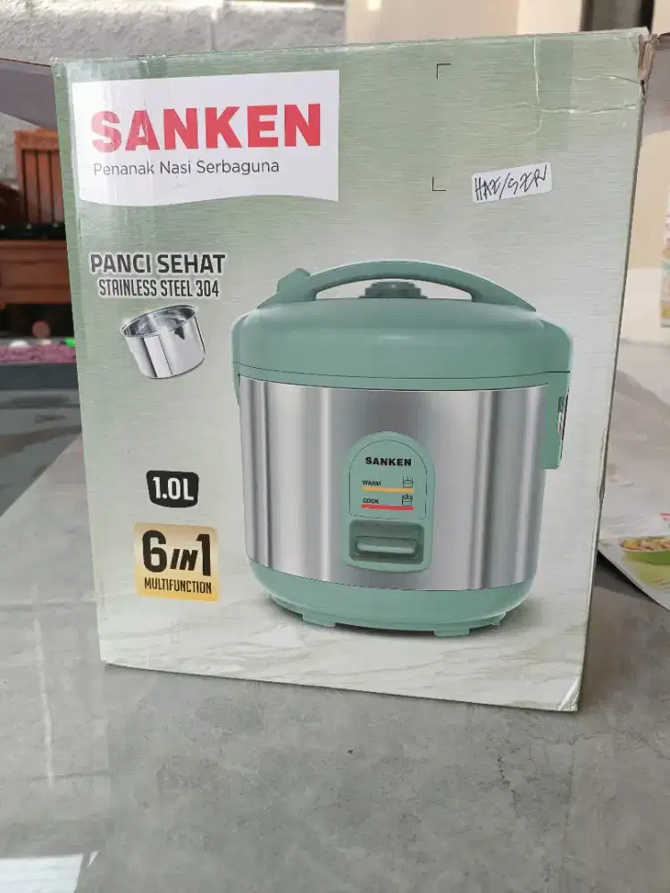 Rice cooker/ magic com sanken stainless SANKEN