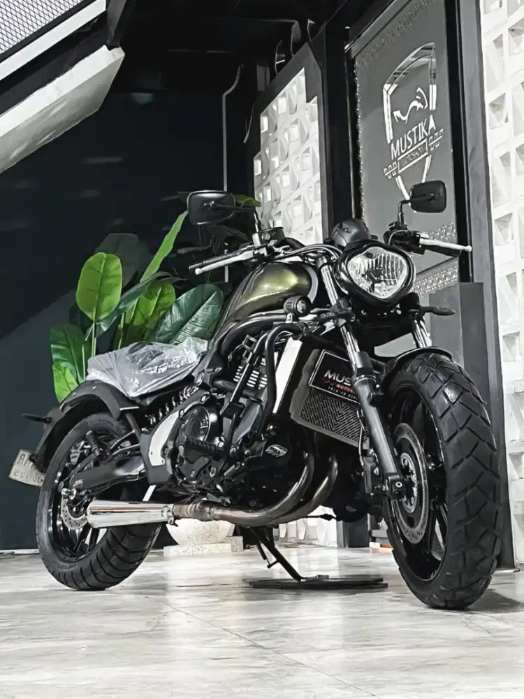 Moge nyaman‼️Vulcan S 650 ABS 2015 Green.DANNY Mustika Motoshop Malang