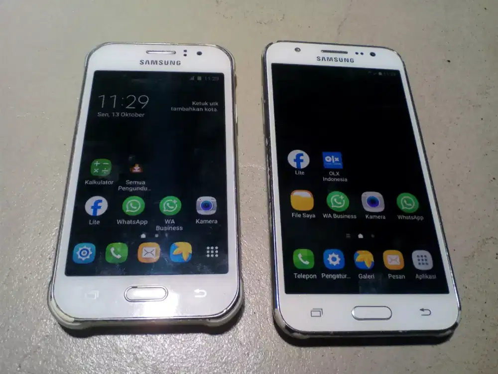 Samsung galaxy J5 dan galaxy J1 ace.borong/ecer bisa.masih bisa watsap