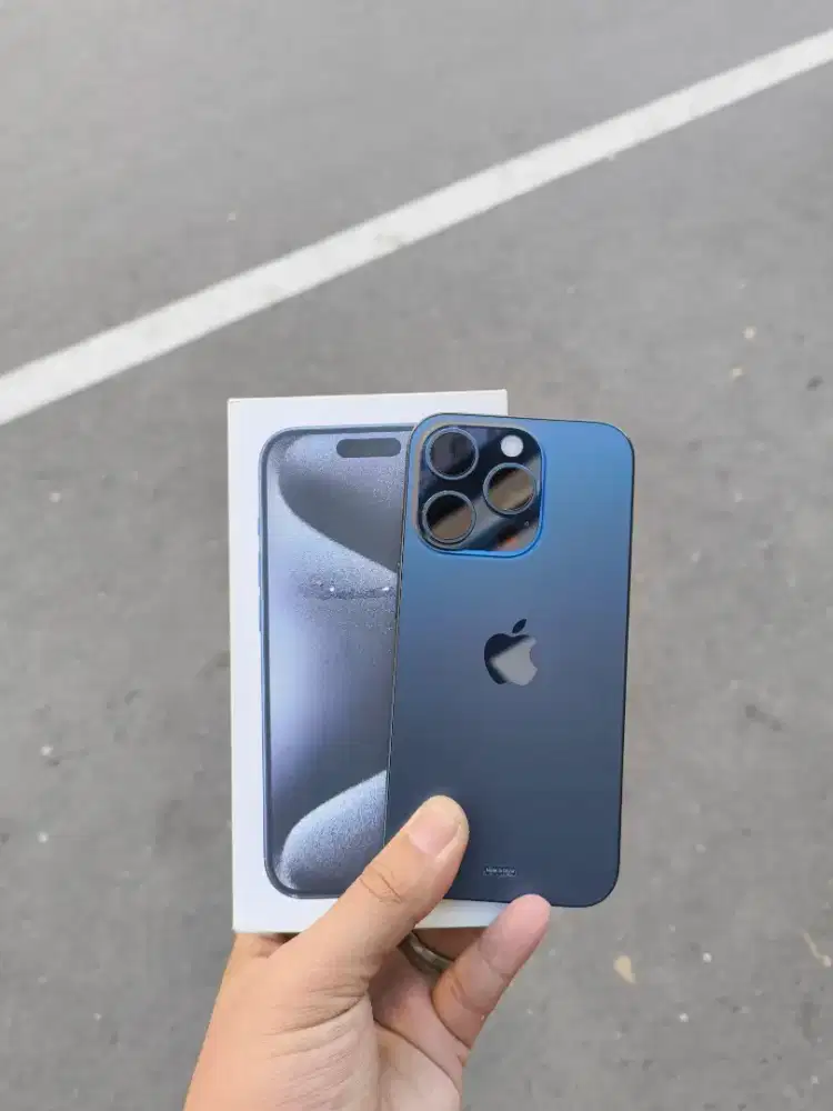 iPhone 15 PRO 128GB ex iBox Fullset original mulus