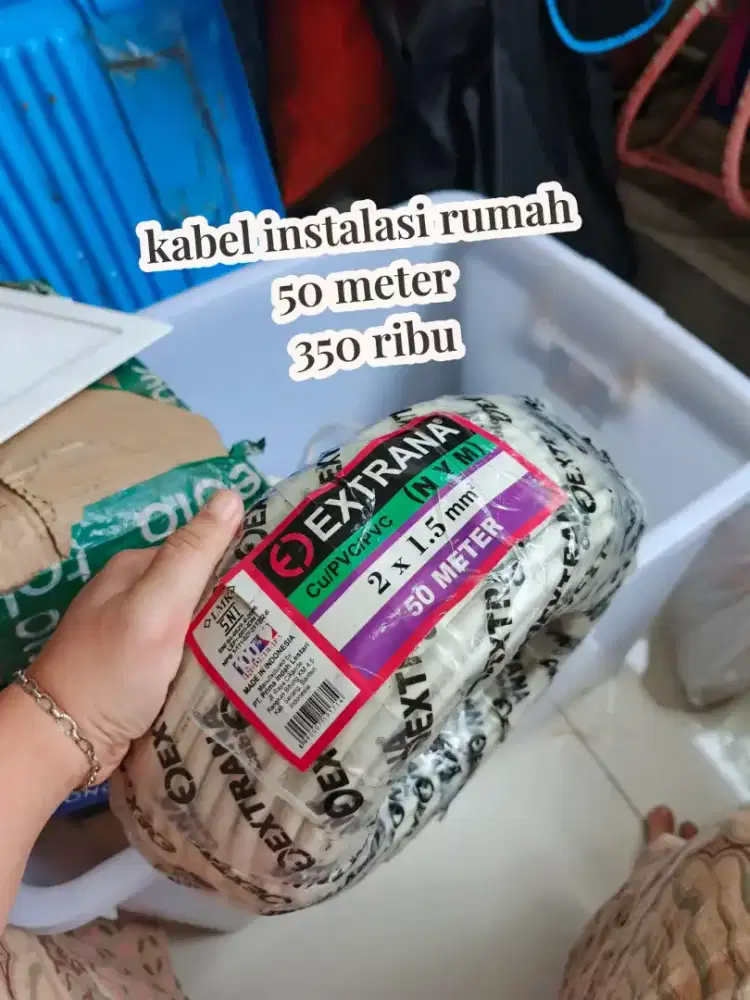 KABEL INSTALASI 2 MASIH BARU