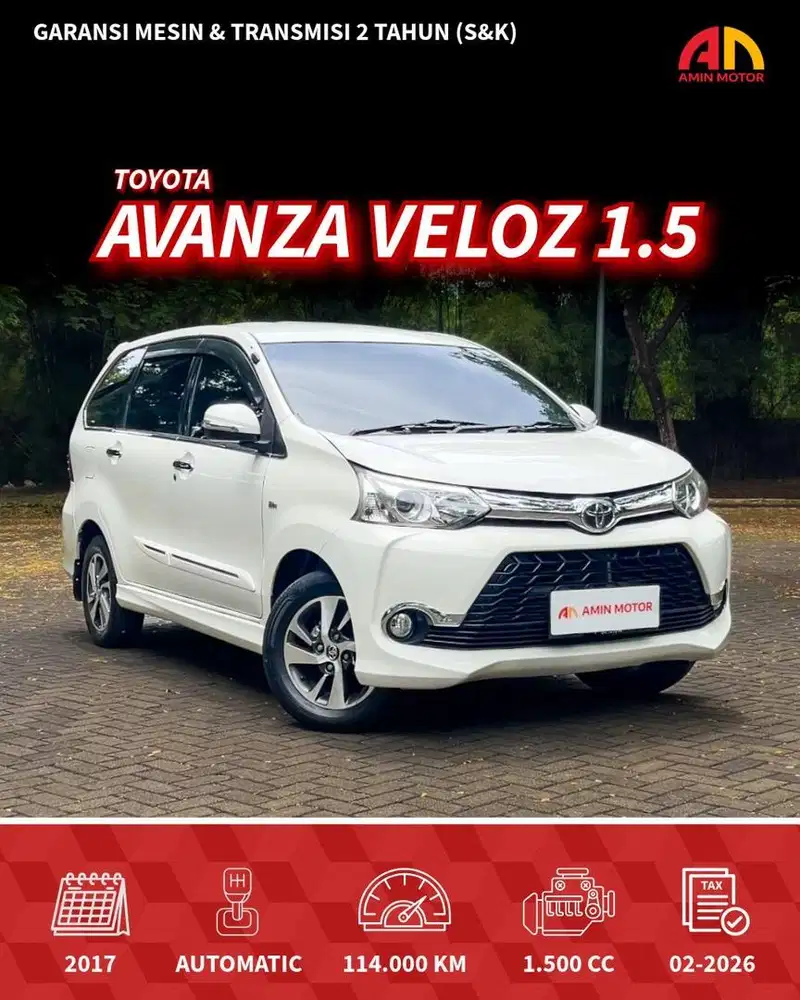 Toyota Avanza Veloz 1.5 A/T 2017