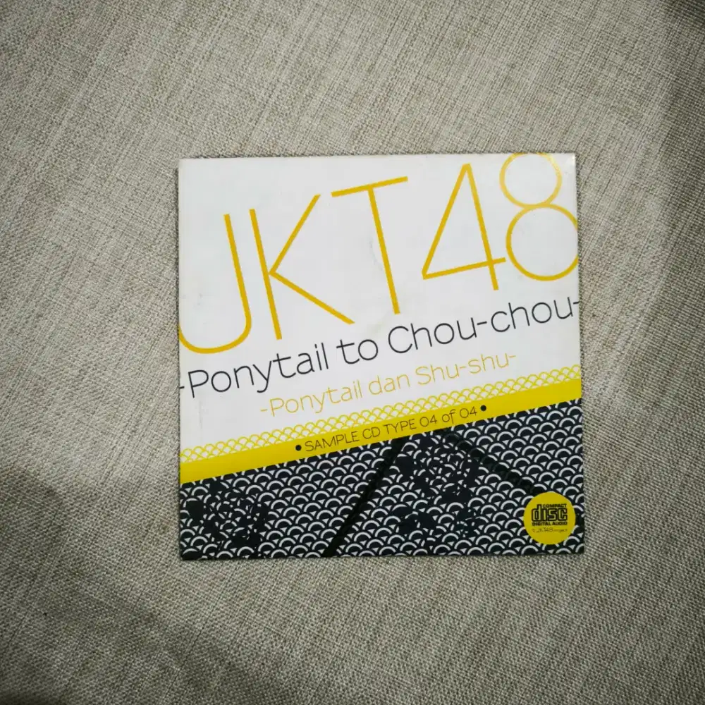 Kaset CD JKT48 Compact Disc Ponytail To Chou Chou Shushu
