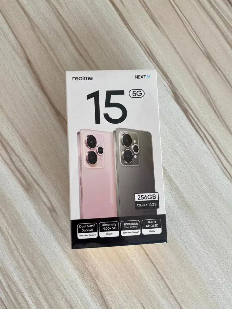 Realme 15 8/256GB Bisa Cash & Kredit