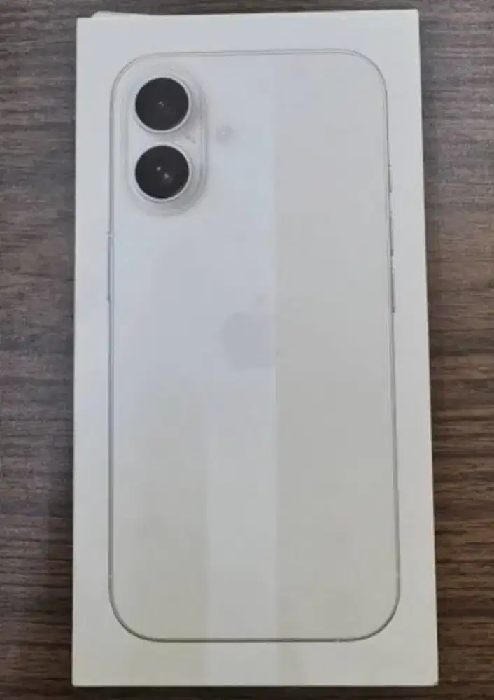 IPHONE 16 128 WHITE, BARU NIH BELUM UNBOXING GARANSI IBOX resmi