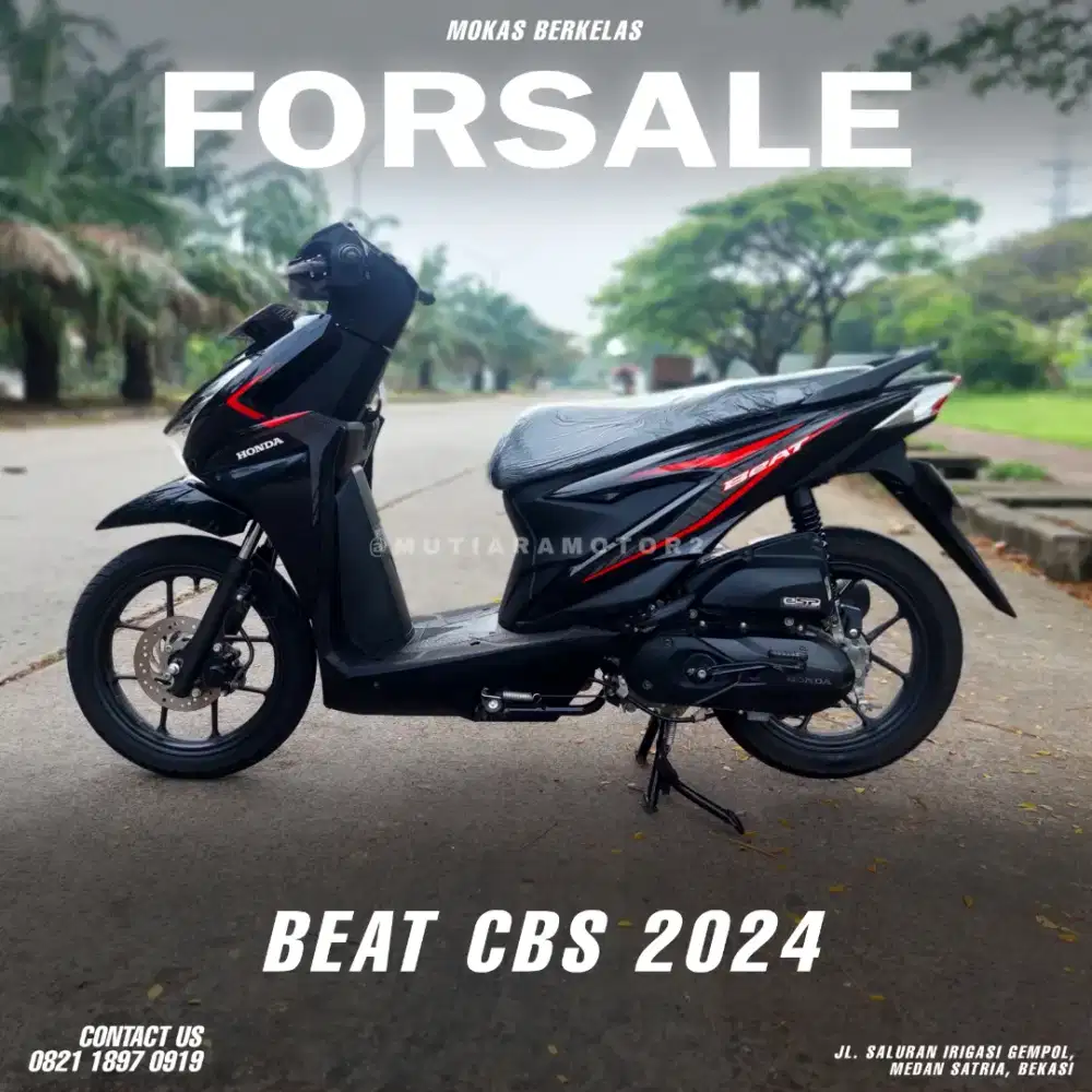 BEAT CBS GEN 2, DP CUMA 800K AJA
