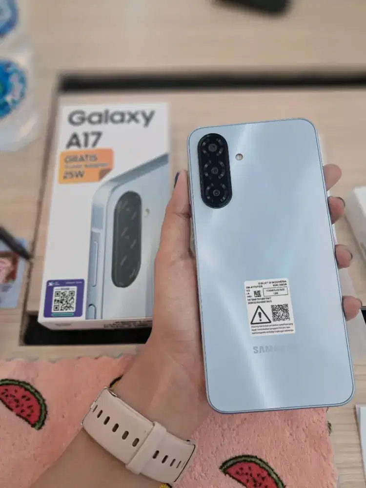 SAMSUNG A17 4G 8/256 FREE TG DAN SOFTCASE