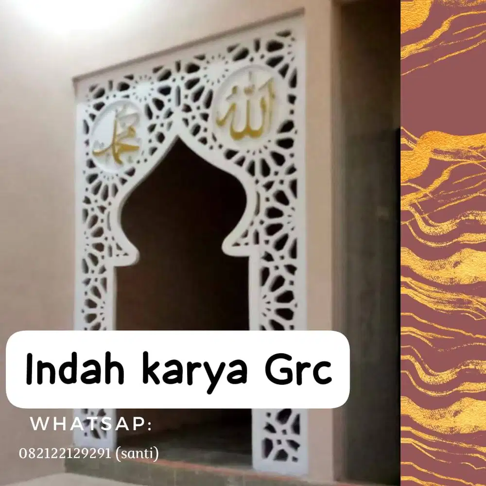 Pabrik Mihrab GRC – Langsung Tanpa Perantara